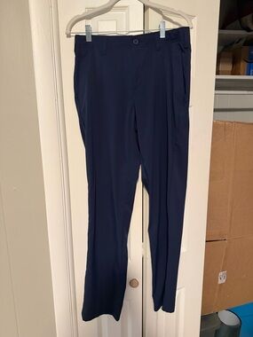Men's Navy khaki pants  - Classic Straight